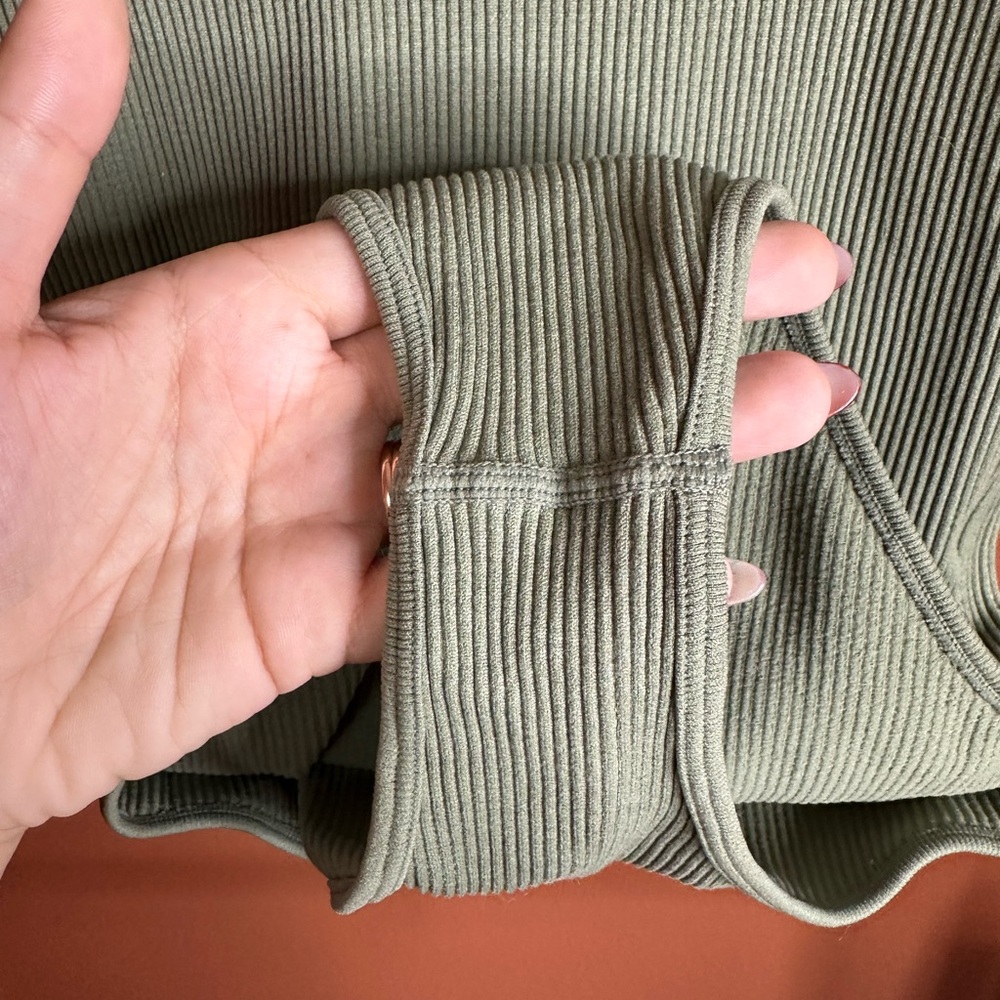 Zara Ribbed Body Suit - Picture 3 of 5